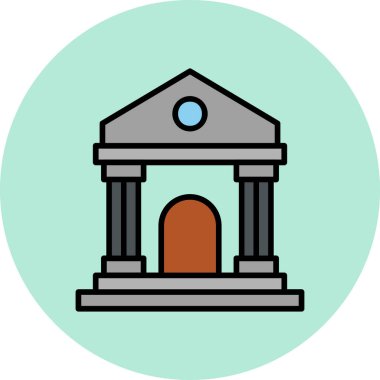 Modern eğitim ikonunun vektör illüstrasyonu