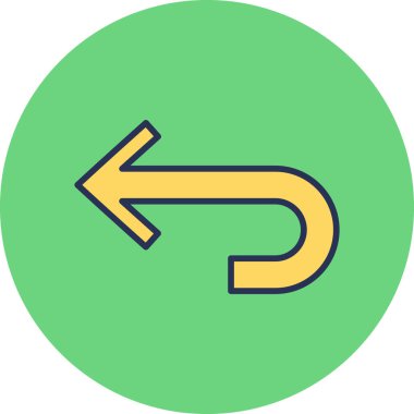 Projeniz için sol yön ok simgesi