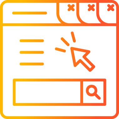 Webpage web icon, vector illustration