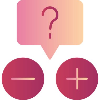 Karar verme. Basit illüstrasyon