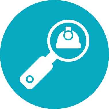 Ara. Web simgesi basit illüstrasyon 