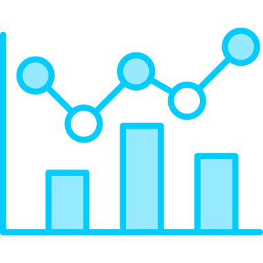 Bar Chart. web icon simple design