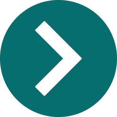 Tek bir sembol simgesinin vektör çizimi