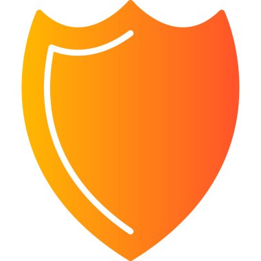 shield icon, simple web illustration