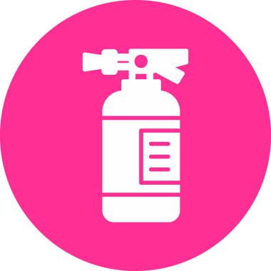 yangın söndürücü modern ikon vektör çizimi