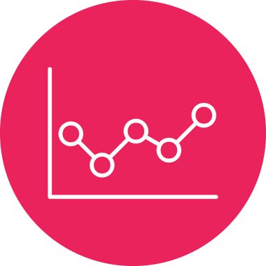 Satır çizelgesi simgesi, modern tasarım illüstrasyonu
