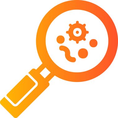 Denetim vektörü düz renk simgesi