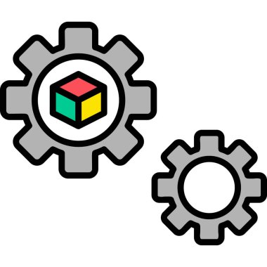 Ayarlama. Web simgesi basit tasarım