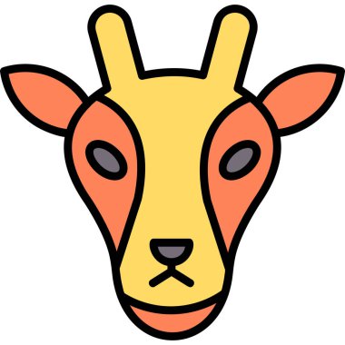 Şirin tilki. Basit resimleme