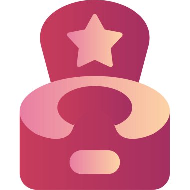 Potty web simgesi vektör illüstrasyonu