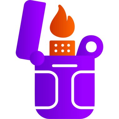 Daha hafif modern simge, vektör illüstrasyonu