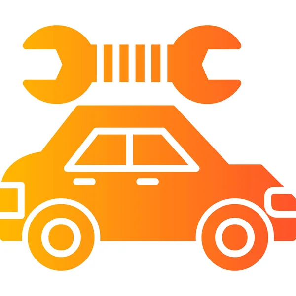 Car Maintenance Modern Icon Vector Illustration — Stock Vector