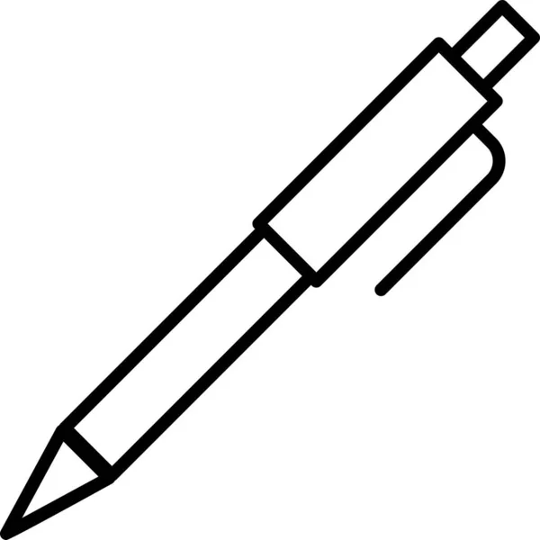 Stift Modernes Symbol Vektorillustration — Stockvektor