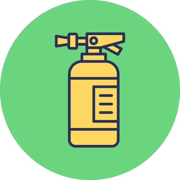 Fire Extinguisher Modern Icon Vector Illustration — Stockový vektor