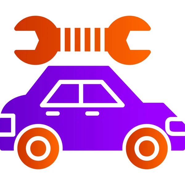 Car Maintenance Modern Icon Vector Illustration — Stock Vector