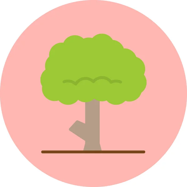 Árbol Icono Moderno Ilustración Vectorial — Vector de stock