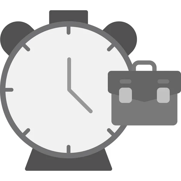 Icono Del Reloj Estilo Moda — Vector de stock