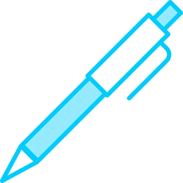 Bleistift Symbol Einfache Illustration Von Lack Textmarker Vektorsymbolen Für Das — Stockvektor