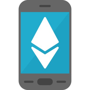 Smartphone Simgesi, vektör illüstrasyonu