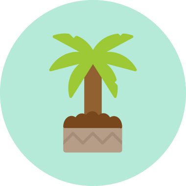 Avuç içi. Web simgesi basit illüstrasyon