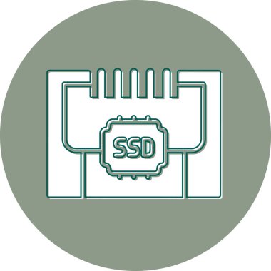 seo modern simgesinin vektör illüstrasyonu