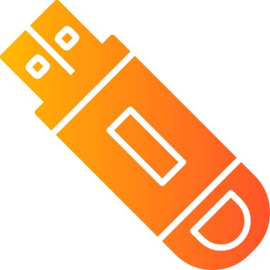 USB Flash sürücü simgesi.  