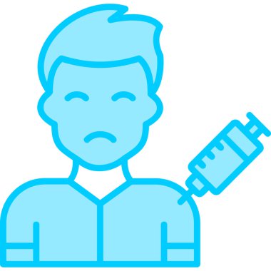 Tıbbi yardım. Web simgesi basit illüstrasyon