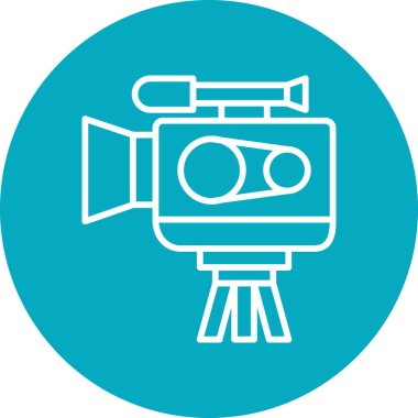 video camera. simple web design