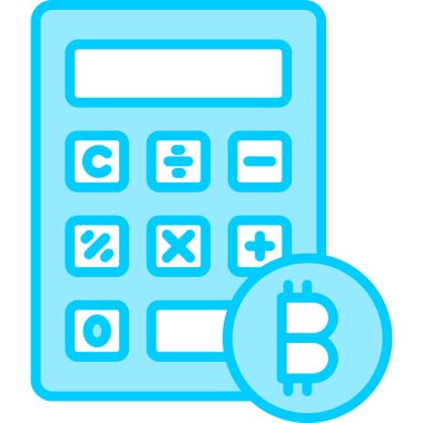 Web hesap makinesi simgesi. vektör illüstrasyonu