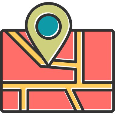 map Location pin. web icon simple illustration