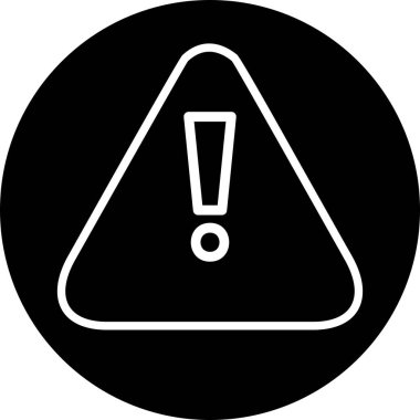 Kişisel ve ticari kullanım için ünlem simgesi simgesi...