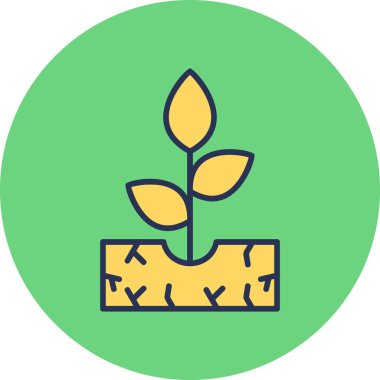 Sprout modern vector icon illustration
