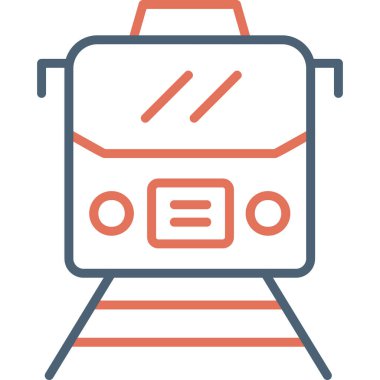 Train modern vector icon illustration