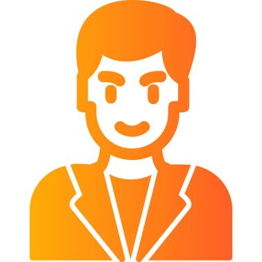 Basit avatar, doktor adamın grafiksel çizimi 