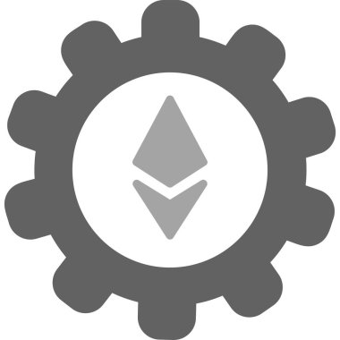 dişli döndürme simgesi. Ethereum Ayarlama dişlisi