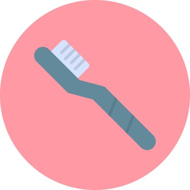 toothbrush icon. simple illustration for web