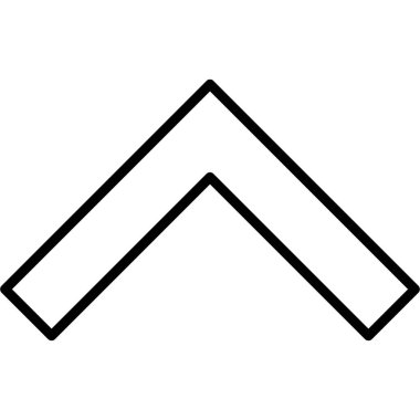 Tek bir sembol simgesinin vektör çizimi