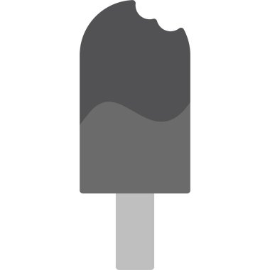 dondurma. düz tasarım 