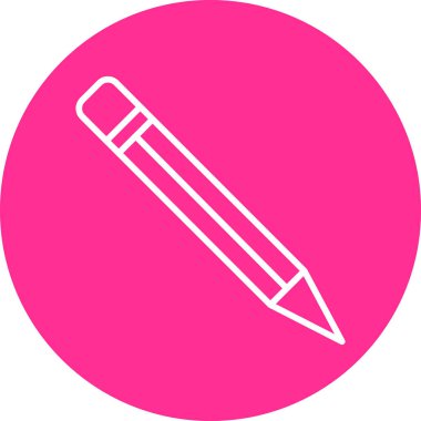 pencil, web icon simple illustration