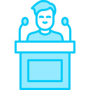 hoparlör vektör illüstrasyonu