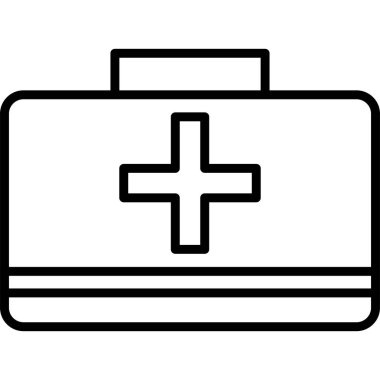 İlk yardım çantası. Basit tasarım