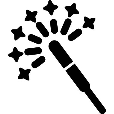 Firecracker simgesi, modern tasarım illüstrasyonu