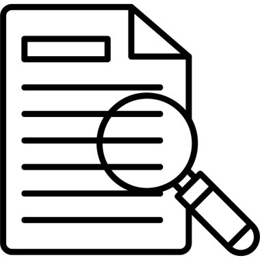 Filoloji modern ikon vektör illüstrasyonu