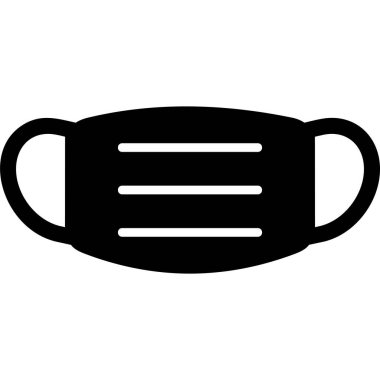 Tıbbi maske. Basit tasarım