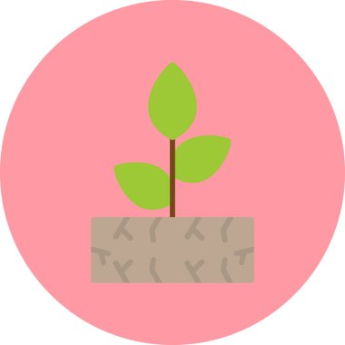 Sprout modern vector icon illustration