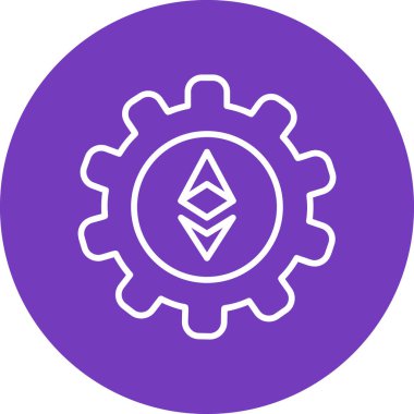 dişli döndürme simgesi. Ethereum Ayarlama dişlisi