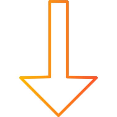 Yön gösteren ok, ağ basit simgesi