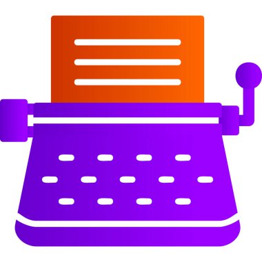 Edebiyat web simgesi vektör illüstrasyonu