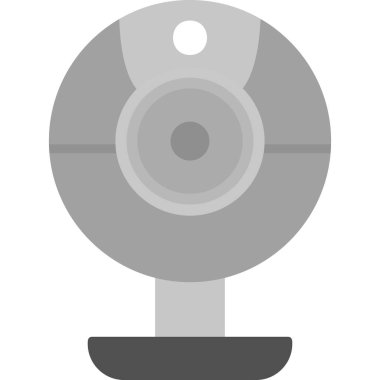 Web kamerası, basit Webcam simgesi tasarımı