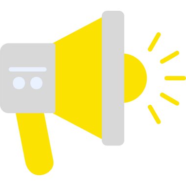 Hoparlör. Web simgesi basit tasarım